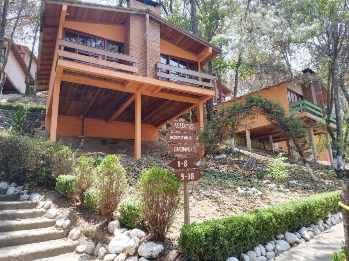 Cabanas Los Bosques Del Zembo Huasca de Ocampo Kültér fotó