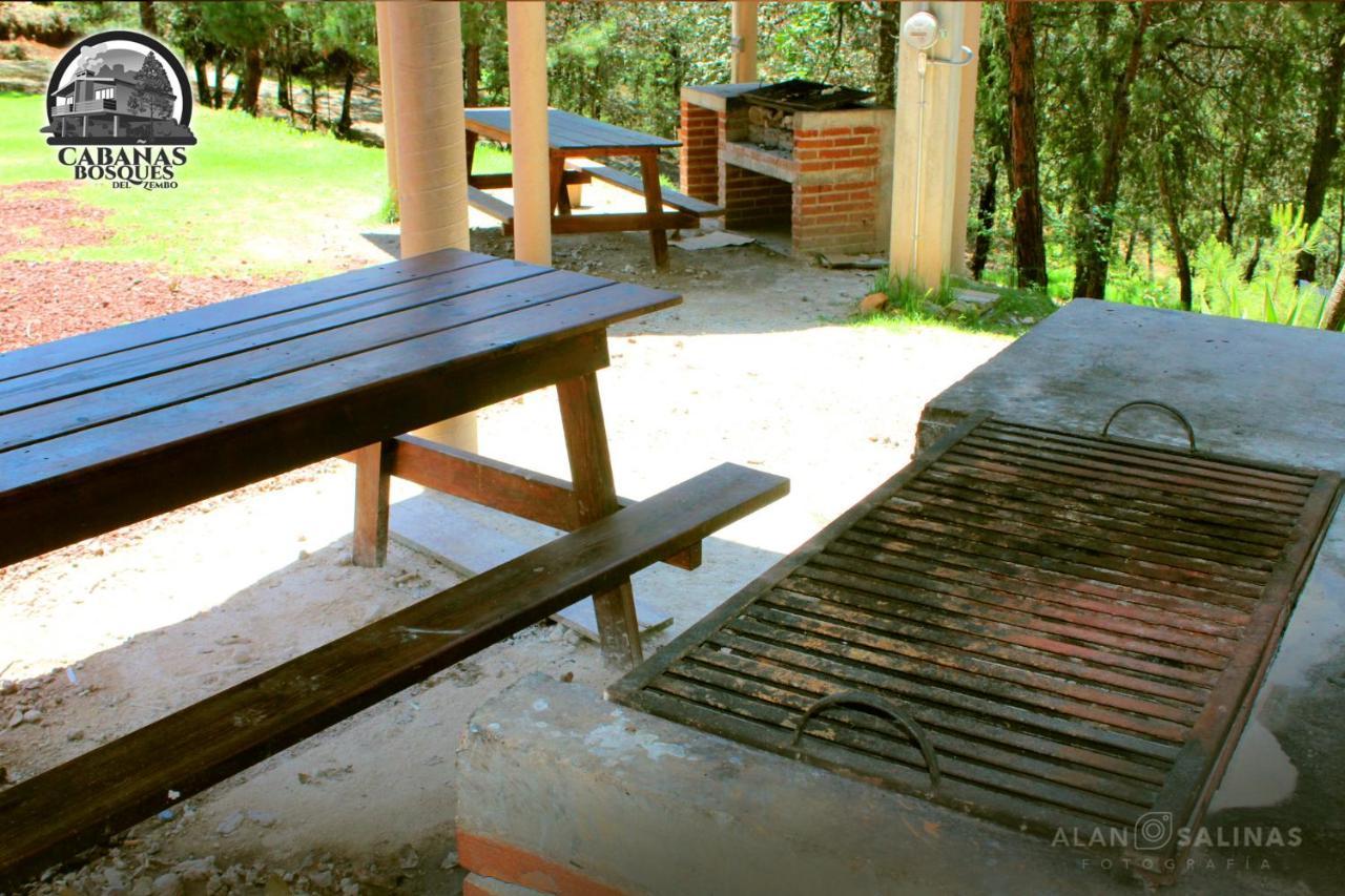 Cabanas Los Bosques Del Zembo Huasca de Ocampo Kültér fotó