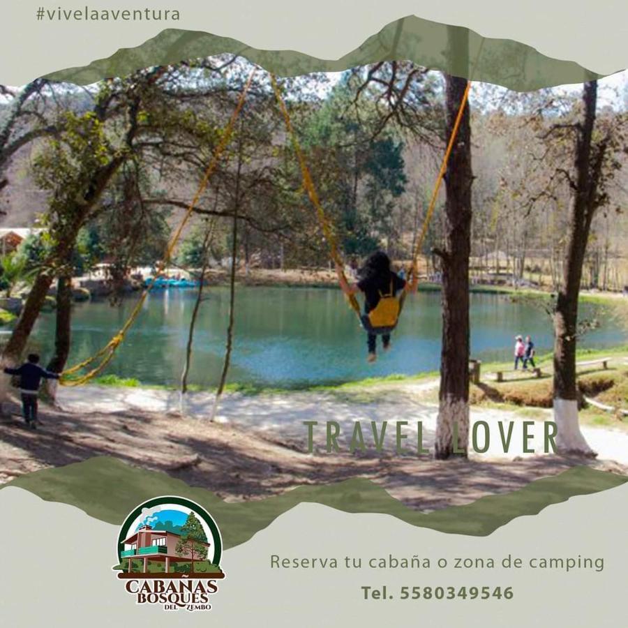 Cabanas Los Bosques Del Zembo Huasca de Ocampo Kültér fotó